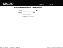 Tablet Screenshot of mydiageosharesplus.com